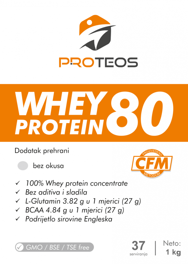 Whey protein 80 koncentrat - Slika 2