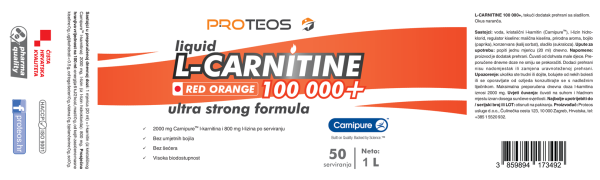 L-karnitin tekućina 100000+ (Carnipure) - Slika 2