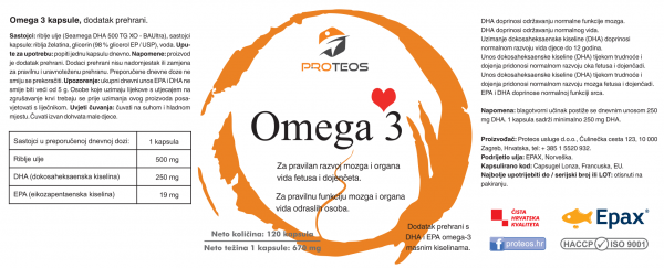 Omega 3 DHA kapsule - Slika 2