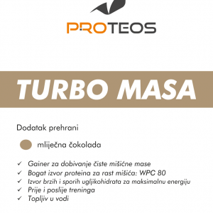 Osnovni gainer "Turbo masa" - Slika 3