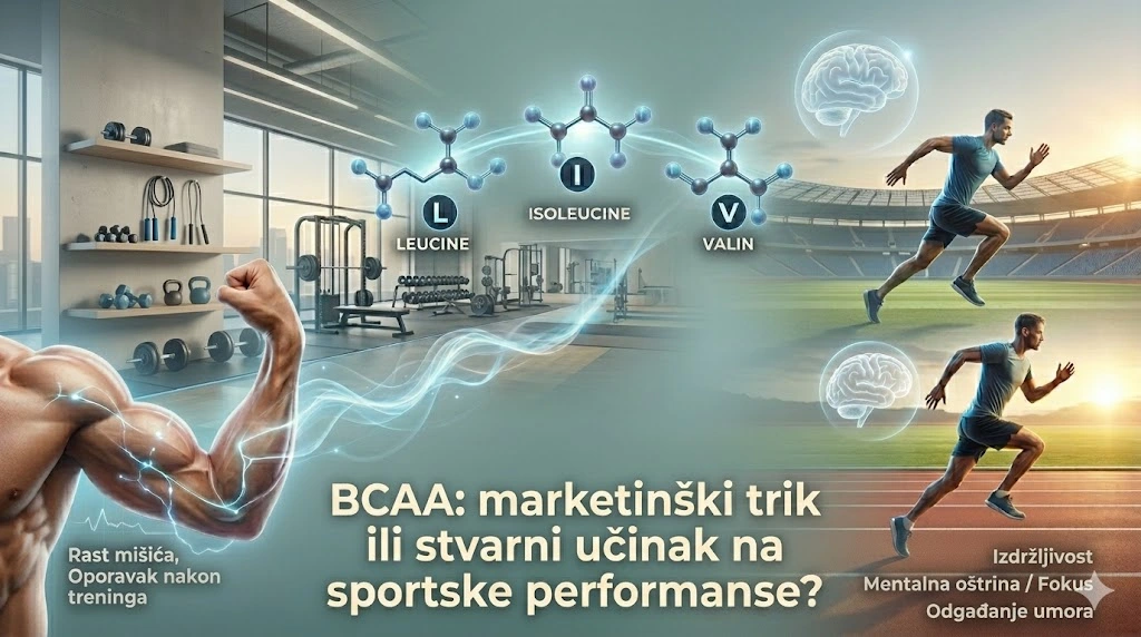bcaa: marketinski trik ili stvarni ucinak na sportske performanse i oporavak nakon treninga?