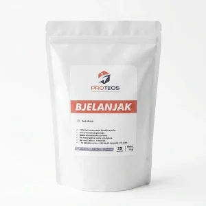 bjelanjak - čisti izolat proteina bjelanjka, slika vrećice s prednje strane